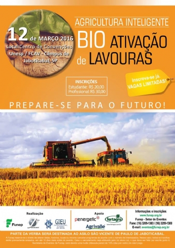Palestra: Agricultura Inteligente - Bioativação de Lavouras