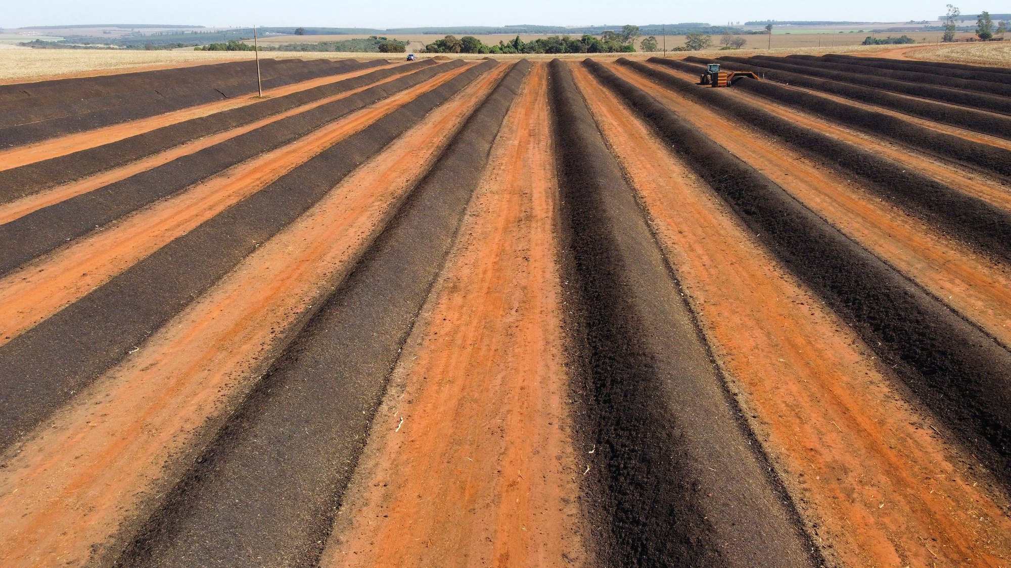 Leiras de compostagem Padrão Libertas em Rio Verde, Goiás